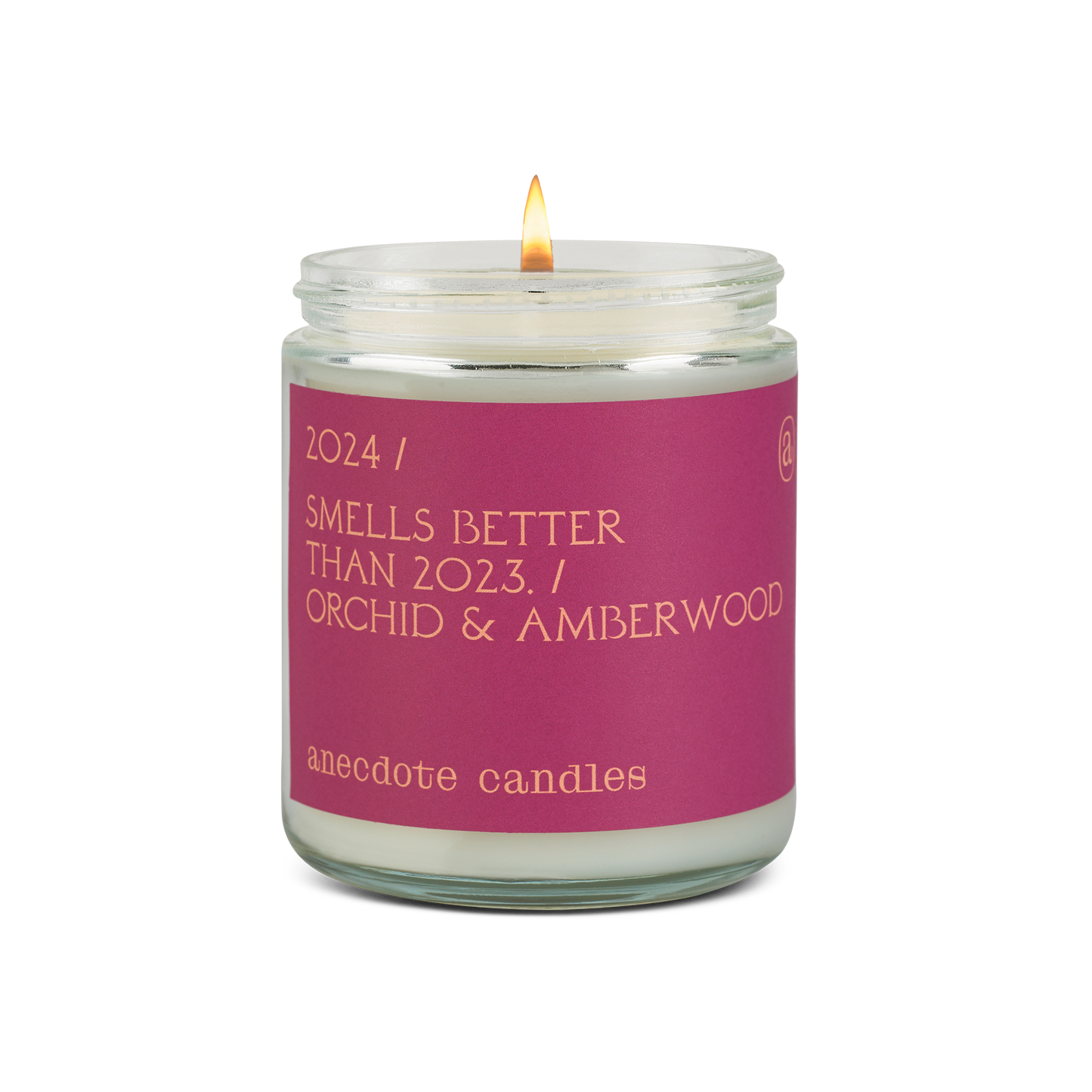 2024 Candle Orchid & Amberwood Scent