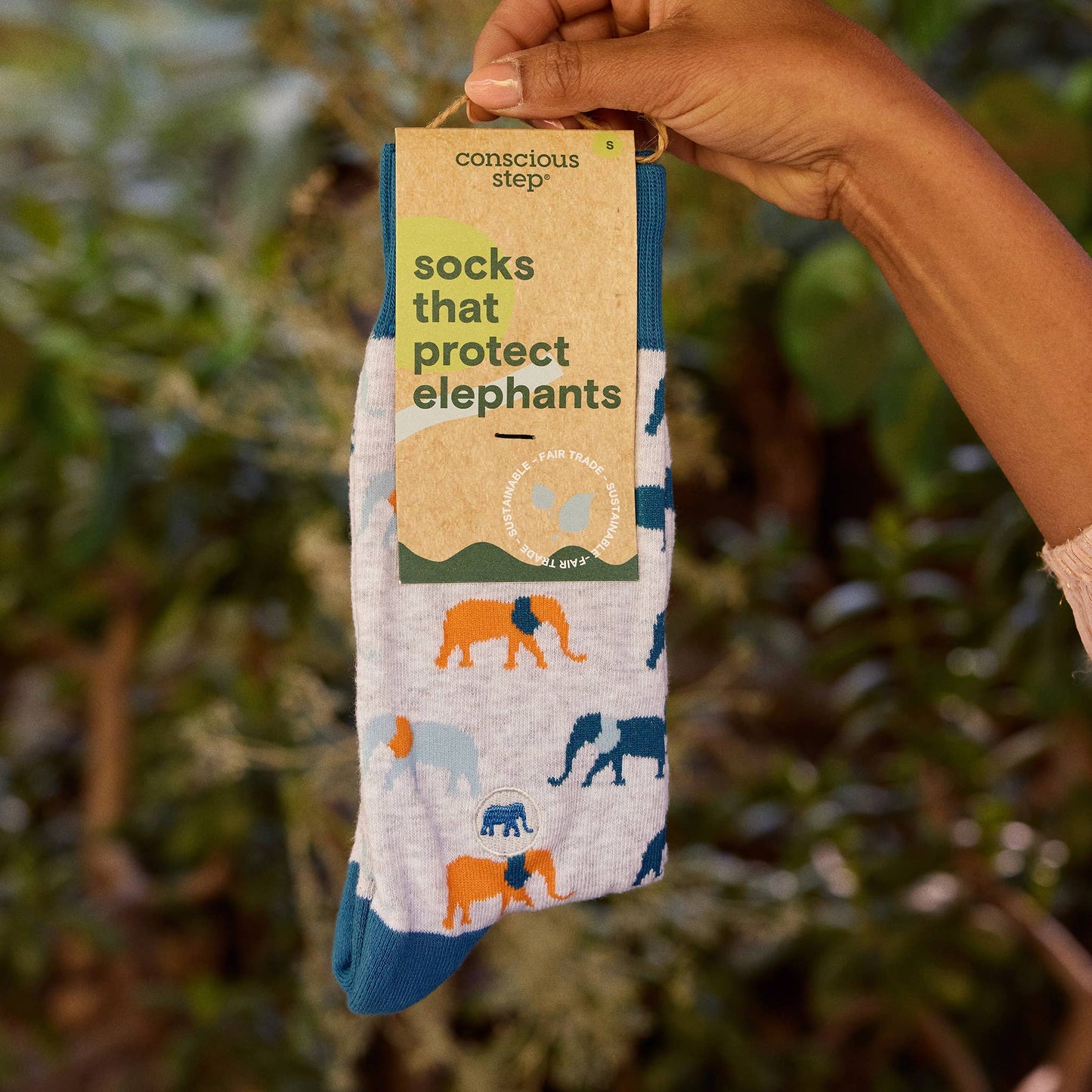 Socks that Protect Elephants (Gray Elephants): Small