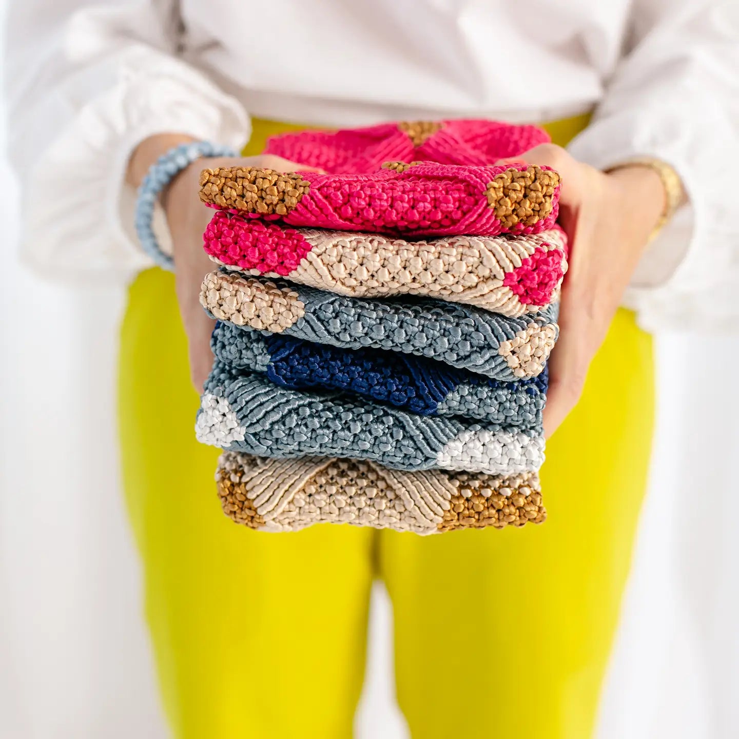 Macrame Clutch Handwoven