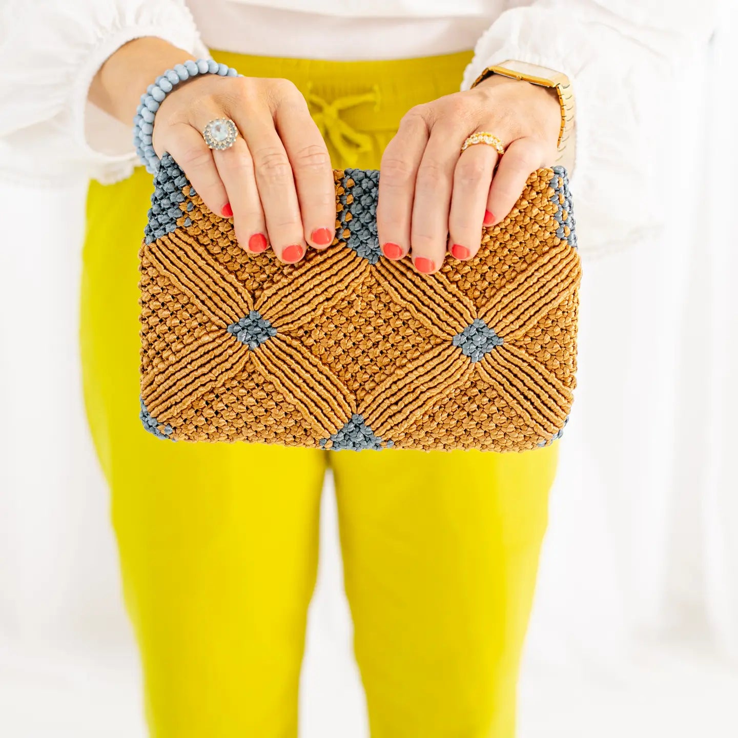 Macrame Clutch Handwoven