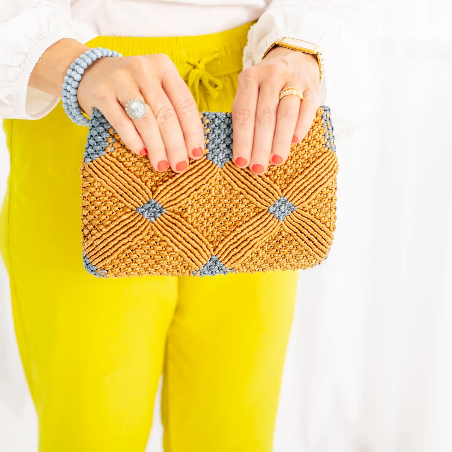 Macrame Clutch Handwoven