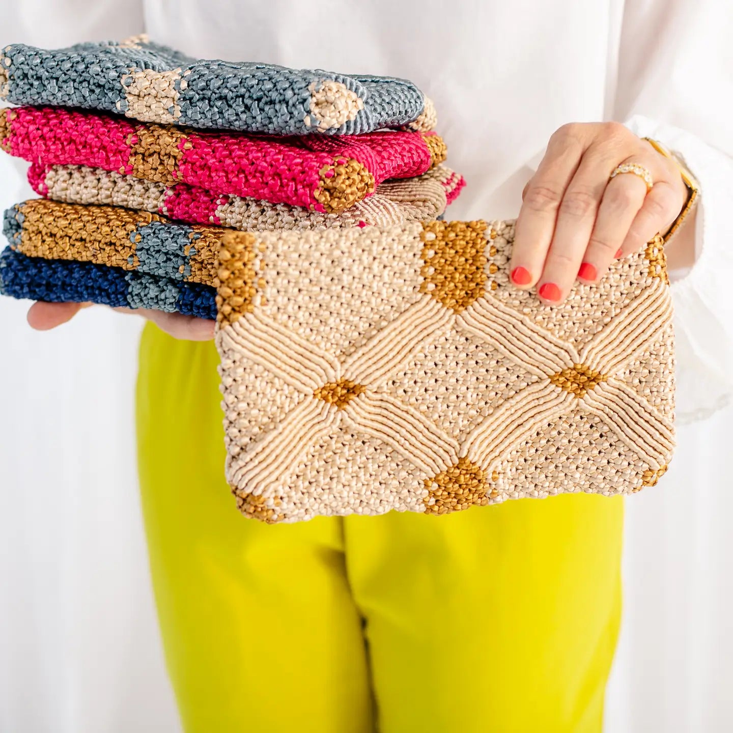 Macrame Clutch Handwoven