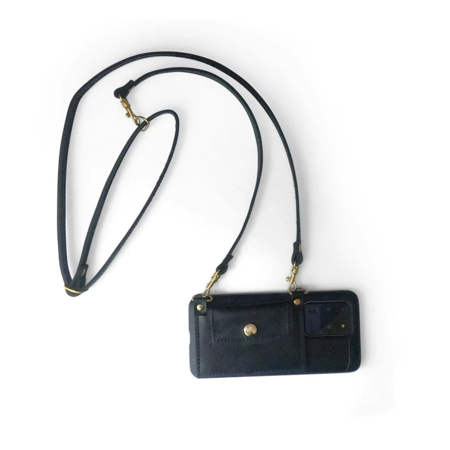 Eva Phone Wallet Crossbody - Black