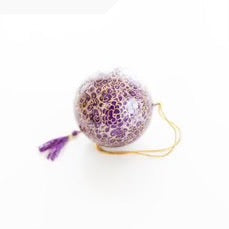 Royal Plum Ball Ornament