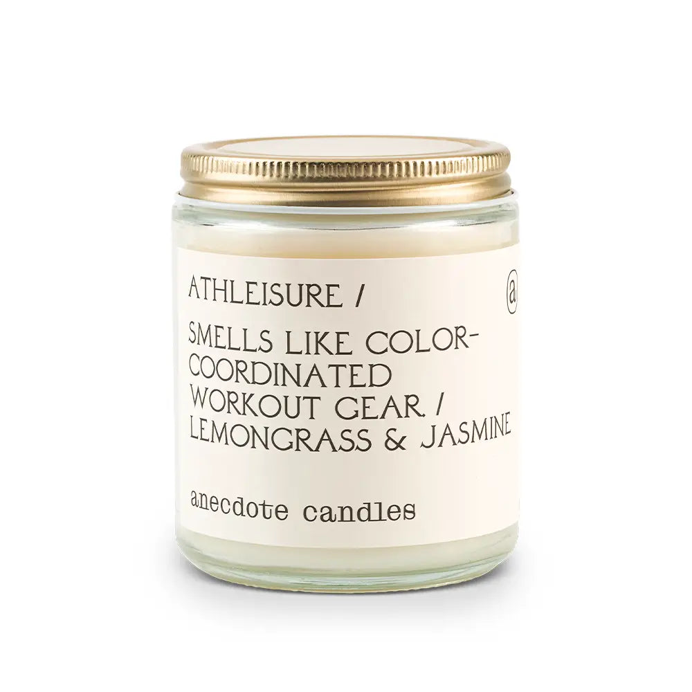 Athleisure Candle -  Lemongrass & Jasmine