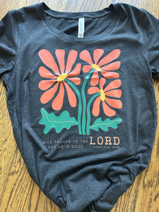 Give Thanks To The Lord S/S Tee