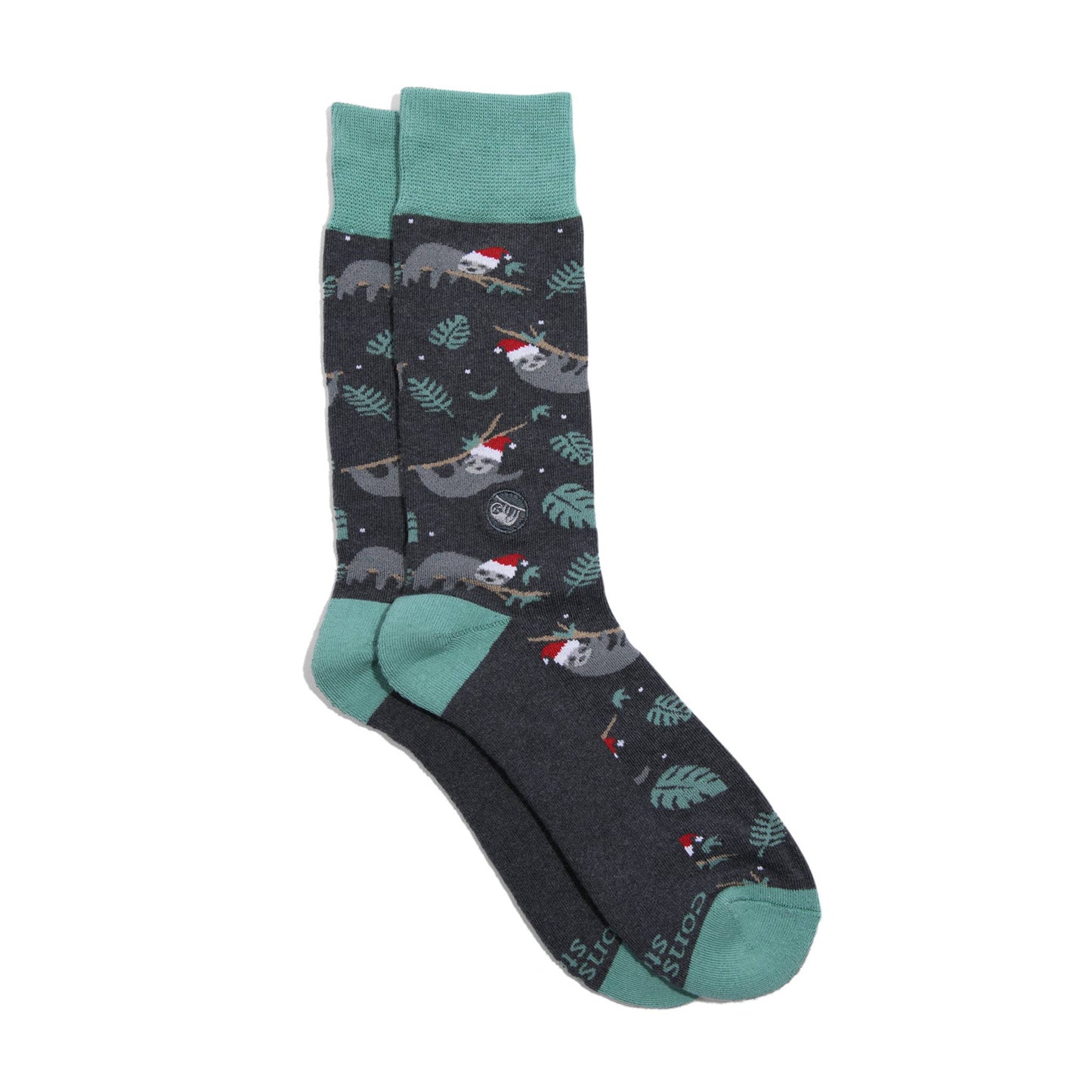 Holiday Socks that Protect Sloths: Small