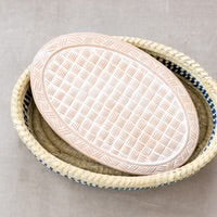 handmade bread warming basket