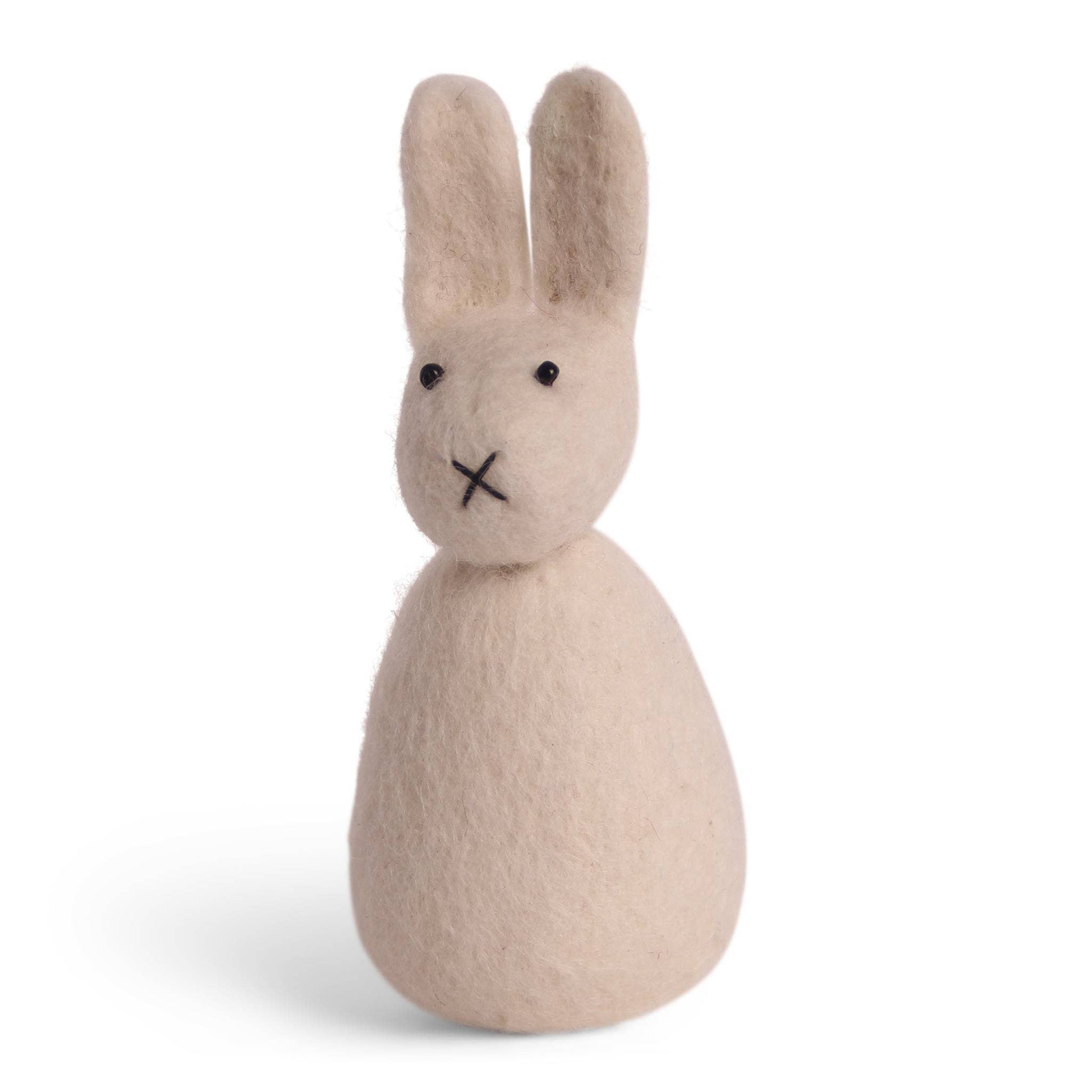 white felt standing bunny-6 inches