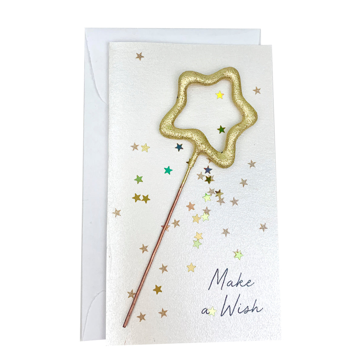 Make A Wish Sparkler Card