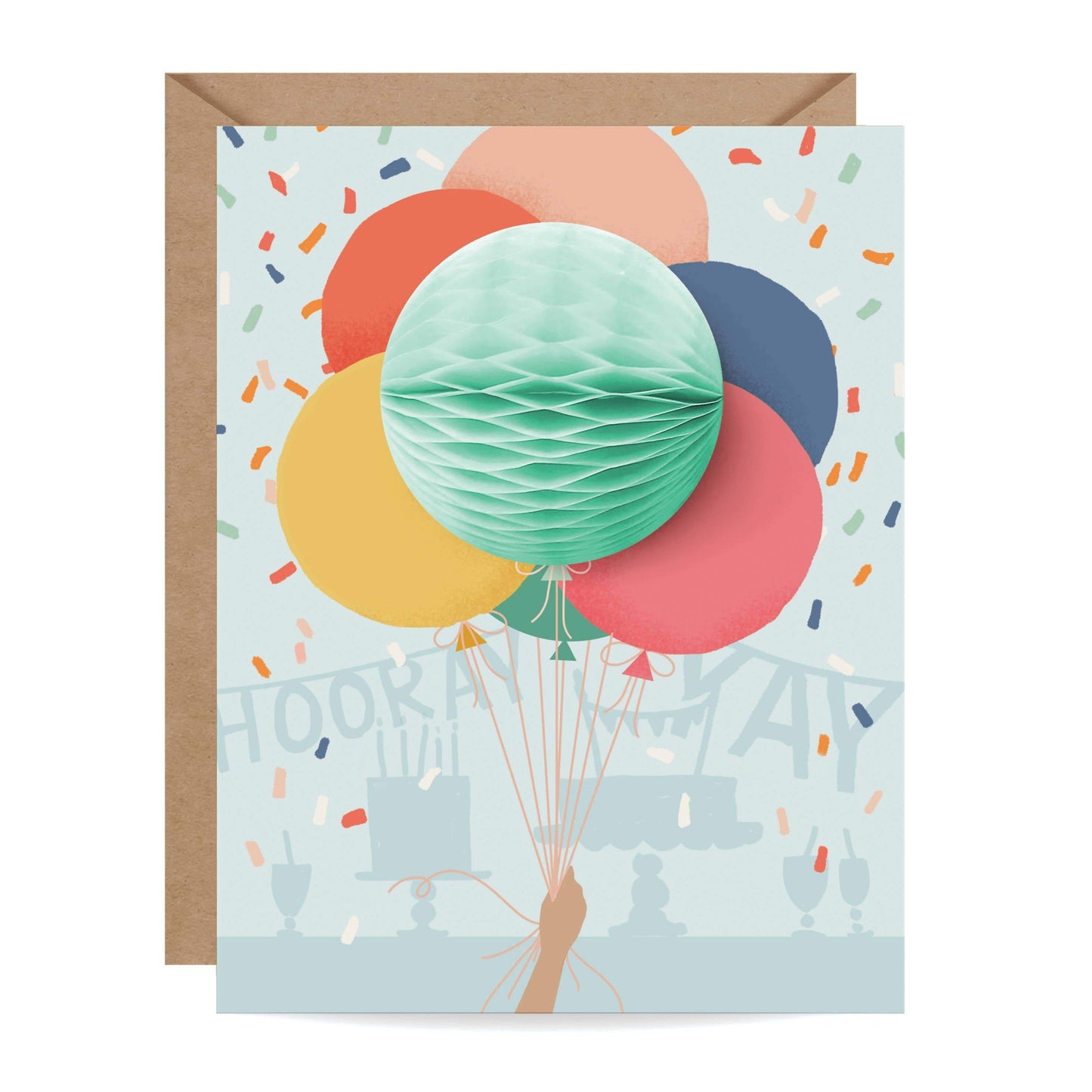 pop-up balloon card