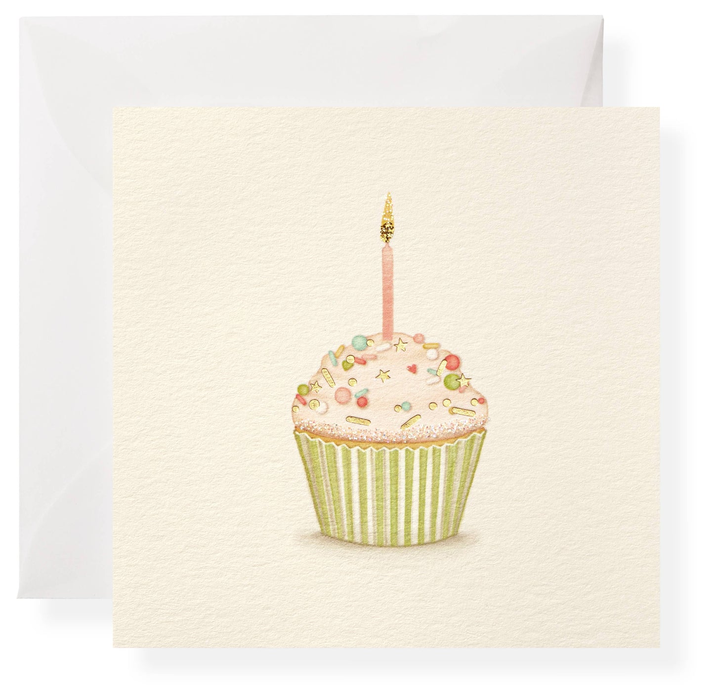 Birthday Cupcake Individual Card