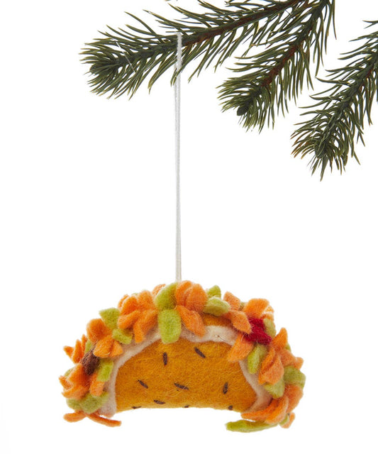 Taco Ornament
