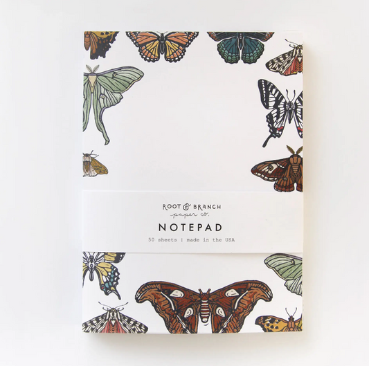 Butterfly & Mushroom Notepads