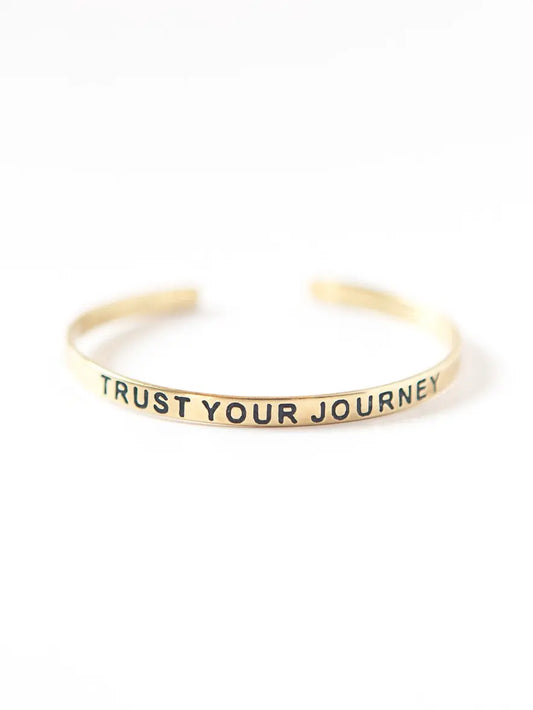 Trust Your Journey Cuff