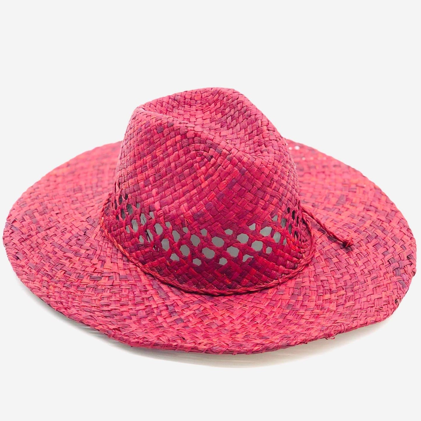 Pink cowboy hat