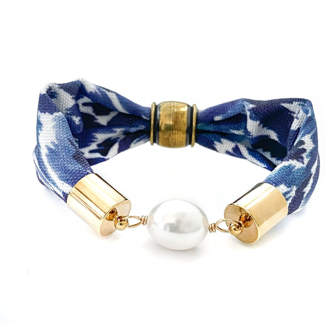 Cuff Pearl Bracelet