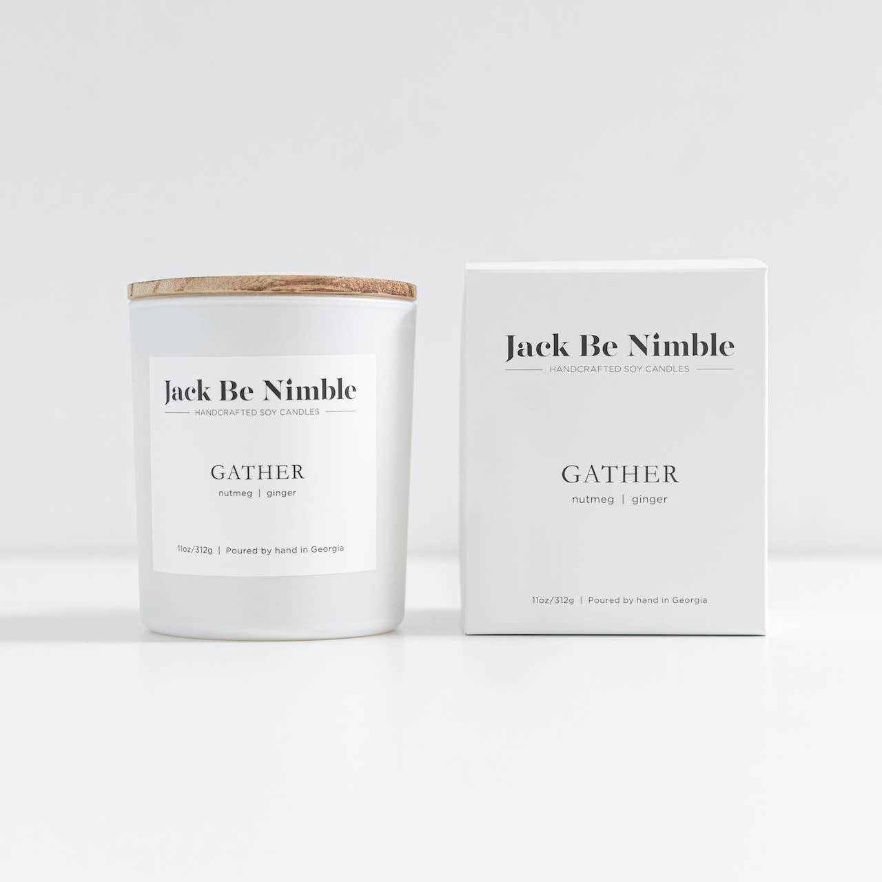 gather fall candle