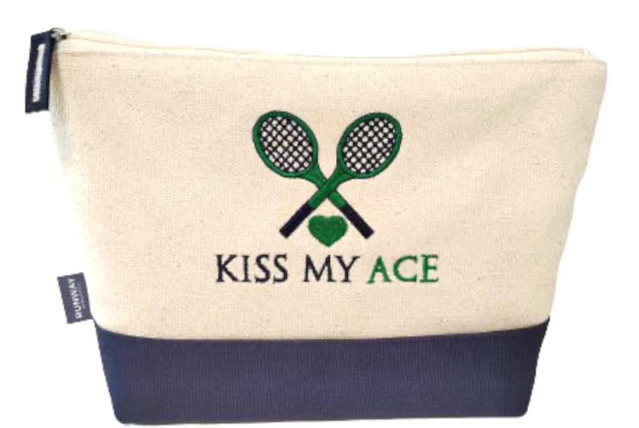 Tennis Clutch - Tennis Kiss my Ace