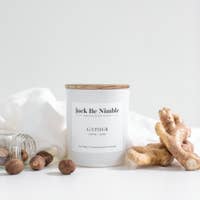 gather fall soy candle