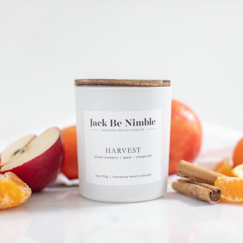Harvest fall candle