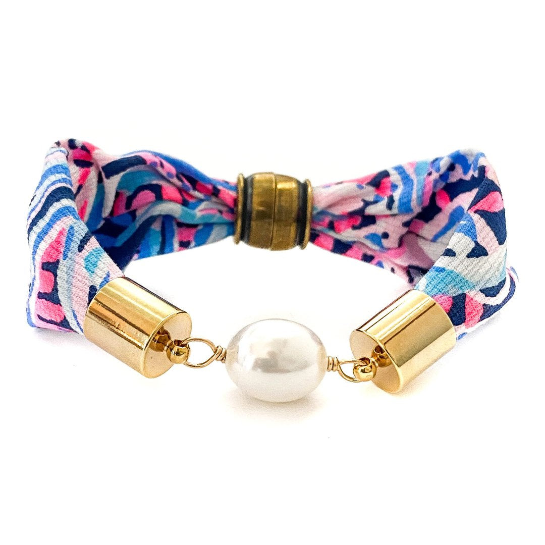 Cuff Pearl Bracelet