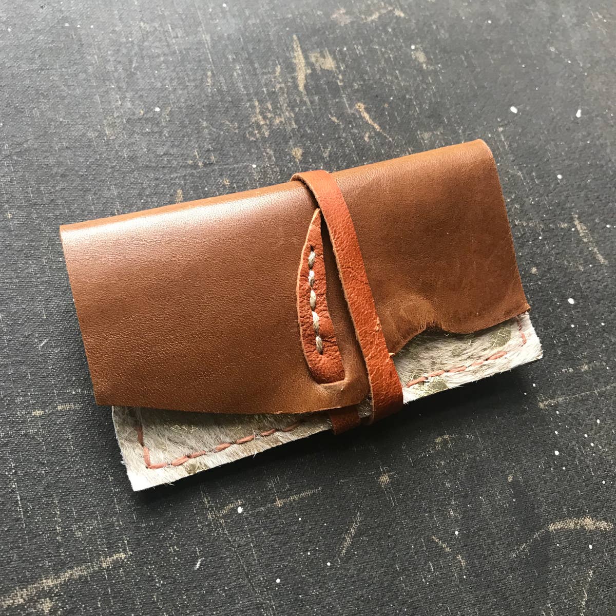 Teddy Leather Wallet