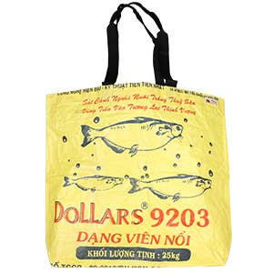 Recycled Feed Shopping Totes